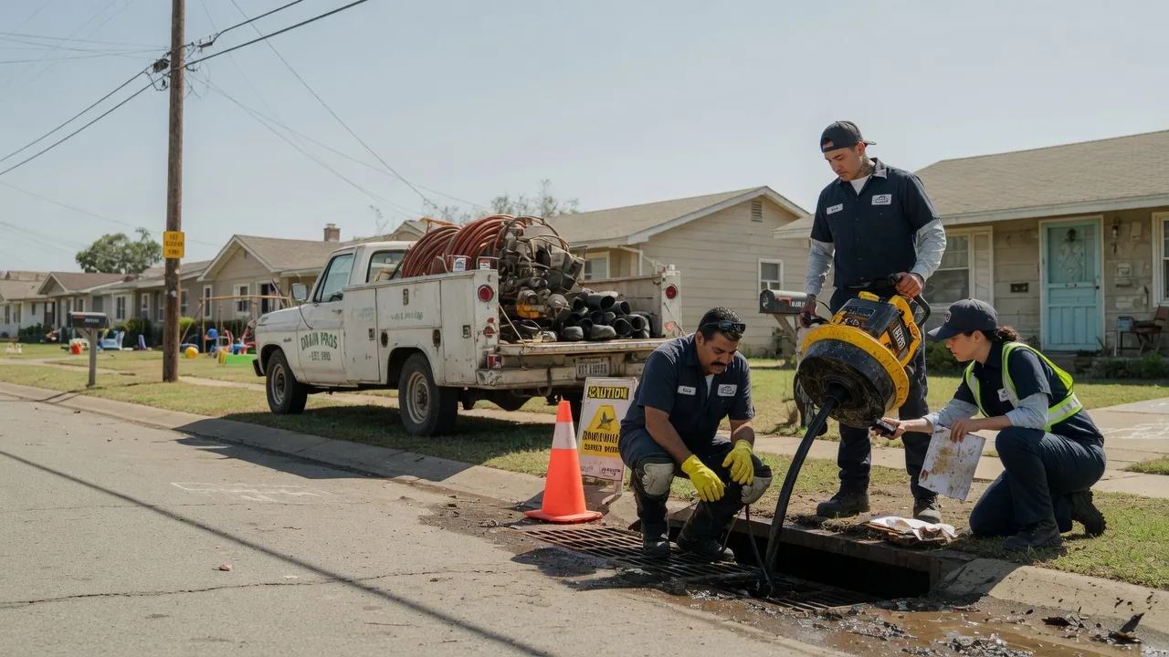 Drain Cleaning in Roosevelt, TX near me